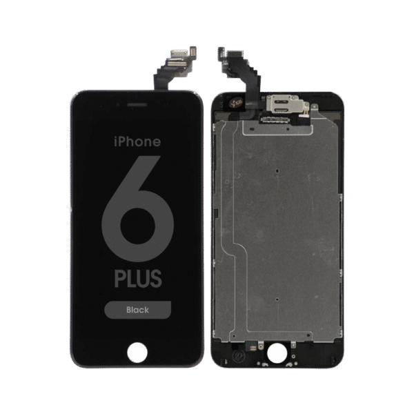 Complete Assembly - LCD Screen and Digitizer Assembly for iPhone 6 Plus (Front Camera / Prox Sensor / Earspeaker Pre-Installed) (Black)