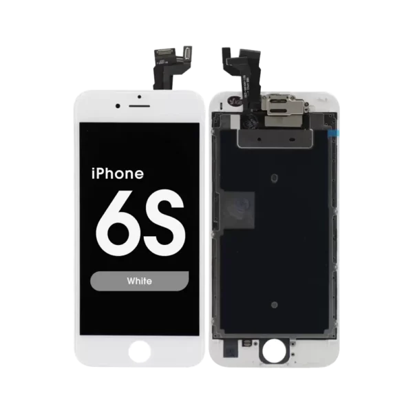 Complete Assembly - LCD Screen and Digitizer Assembly for iPhone 6S (Front Camera / Prox Sensor / Earspeaker Pre-Installed) (White)