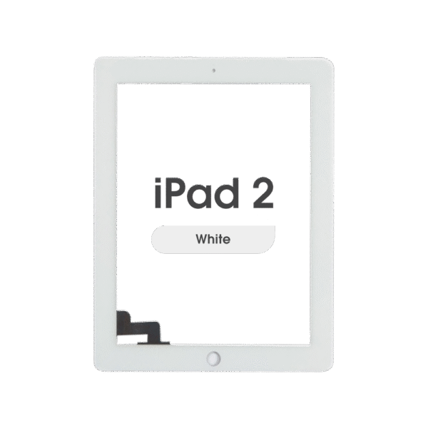 Glass and Digitizer Touch Panel for iPad 2 (White)