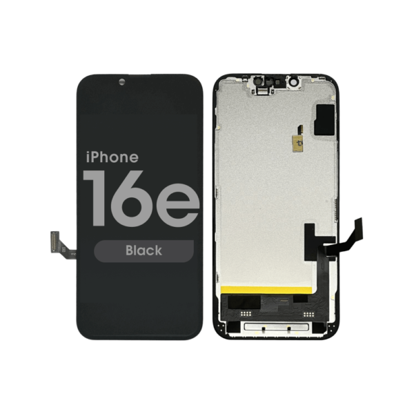 Soft OLED - Aftermarket OLED Screen and Digitizer Assembly for iPhone 16e (IC Swappable) (Black)