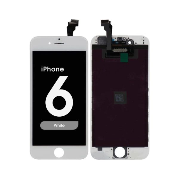 Aftermarket LCD Screen and Digitizer Assembly for iPhone 6 (White)
