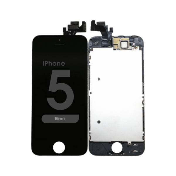Complete Assembly - LCD Screen and Digitizer Assembly for iPhone 5 (Front Camera / Prox Sensor / Earspeaker Pre-Installed) (Black)