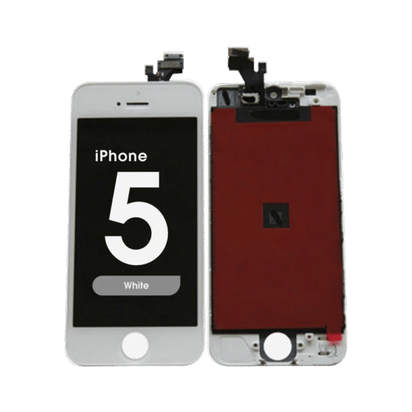 Aftermarket LCD Screen and Digitizer Assembly for iPhone 5 (White)