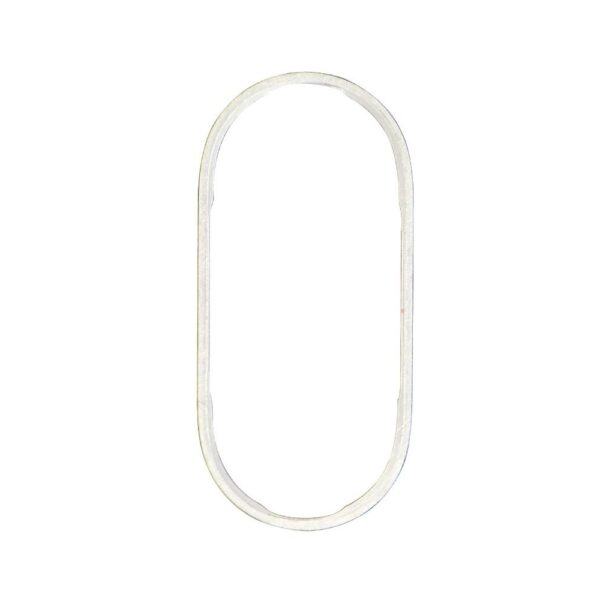 (10 Pack) Rear Camera Lens Ring for iPhone X (Silver)