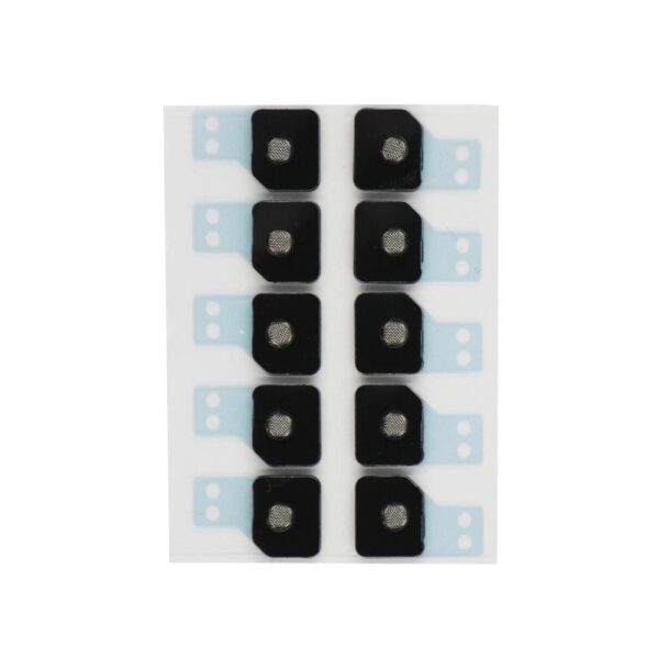 (10 Pack) Rear Microphone Mesh for iPhone 11 Pro Max (Silver)