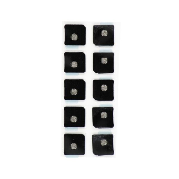 (10 Pack) Rear Microphone Mesh for iPhone 12 Mini (White)