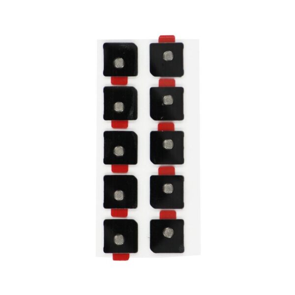 (10 Pack) Rear Microphone Mesh for iPhone 12 (White)