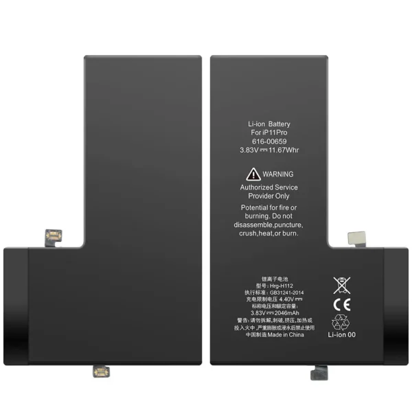 Standard Capacity Battery for iPhone 11 Pro (3046 mAh)