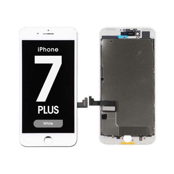 LCD Screen and Digitizer Assembly for iPhone 7 Plus (White)