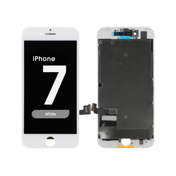 Complete Assembly - LCD Screen and Digitizer Assembly for iPhone 7 (Front Camera / Prox Sensor / Earspeaker Pre-Installed) (Black)