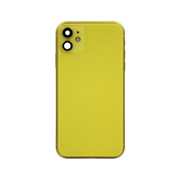 Back Housing for iPhone 11 (No Logo) (Yellow)