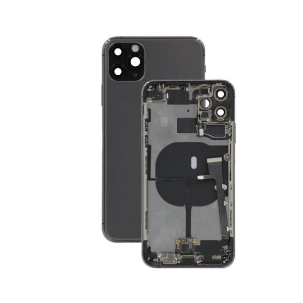 Back Housing for iPhone 11 Pro Max (US Version) (Grade A) (Space Gray)