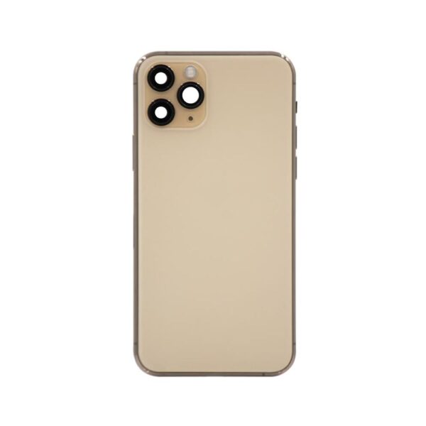 Back Housing for iPhone 11 Pro (No Logo) (Gold)