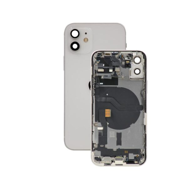 Back Housing for iPhone 12 (Grade A) (US Version) (White)