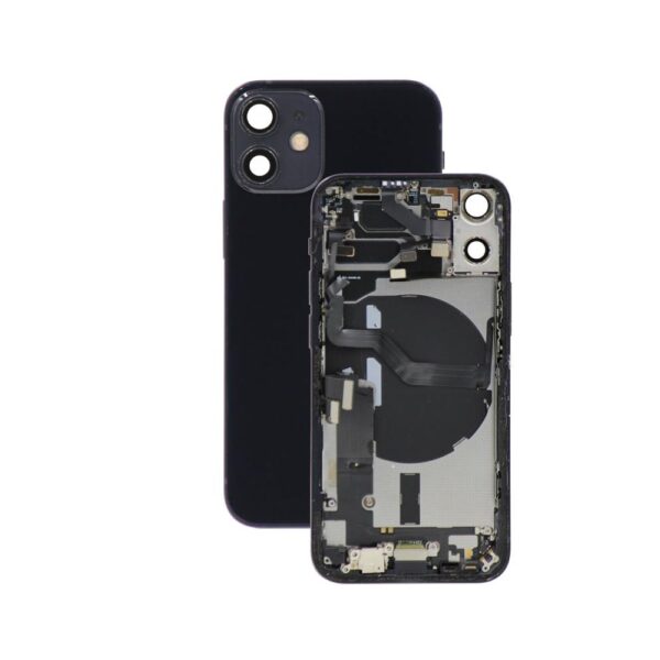 Back Housing for iPhone 12 Mini (US Version) (Grade A) (Black)