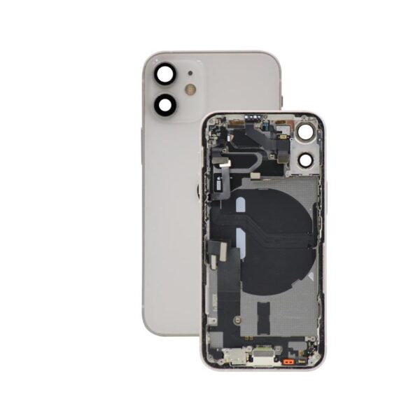 Back Housing for iPhone 12 Mini (US Version) (Grade B+) (White)