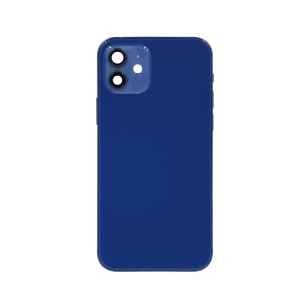 Back Housing for iPhone 12 (No Logo) (Blue)