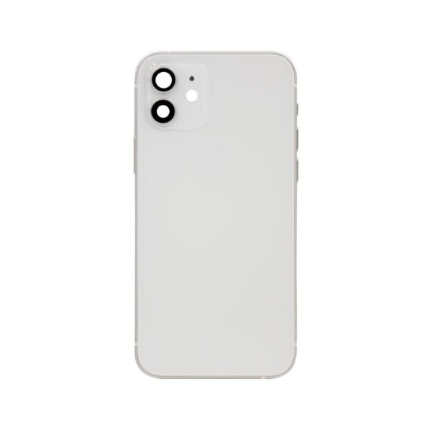 Back Housing for iPhone 12 (No Logo) (White)