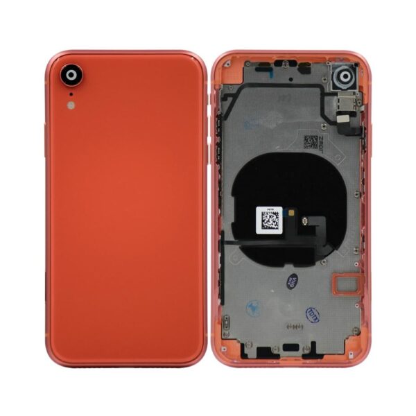 Back Housing for iPhone XR (No Logo) (Coral)