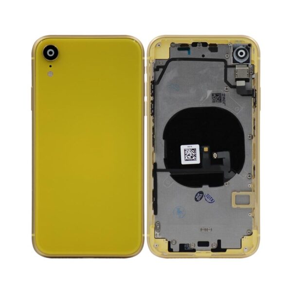 Back Housing for iPhone XR (No Logo) (Yellow)
