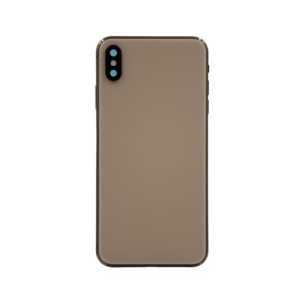 Back Housing for iPhone XS Max (No Logo) (Gold)