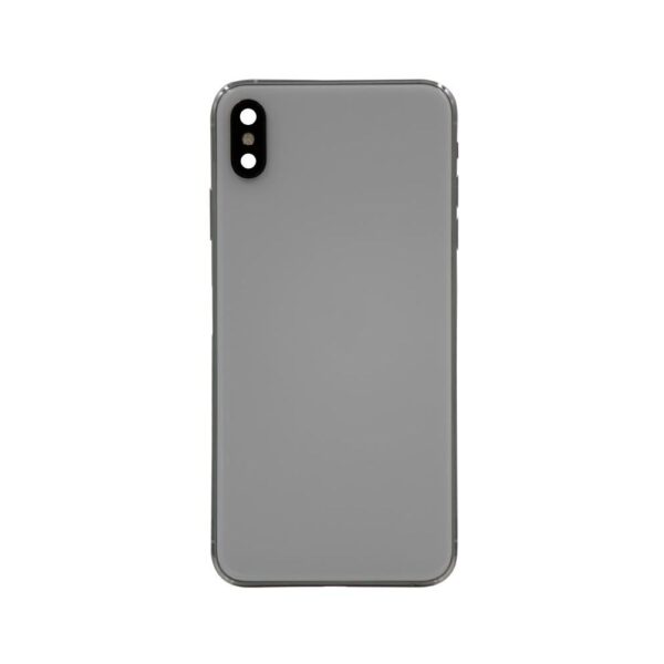 Back Housing for iPhone XS Max (No Logo) (Silver)