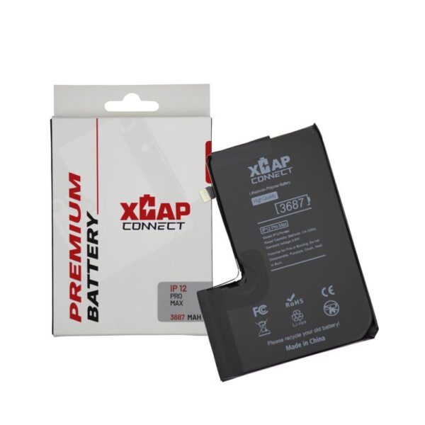 Battery Cell w/ Built-In Flex for iPhone 12 Pro Max (BMS) (3687 mAh) (No Spot Weld Required)