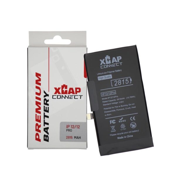 Battery Cell w/ Built-In Flex for iPhone 12 / 12 Pro (BMS) (2815 mAh) (No Spot Weld Required)