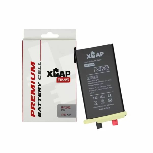 Battery Cell without Flex for iPhone 12 / 12 Pro (BMS) (3320 mAh) (Spot Weld Required)