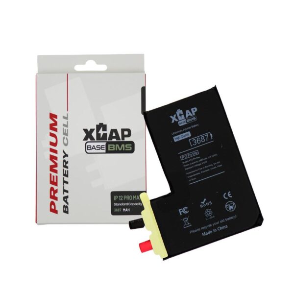 Battery Cell without Flex for iPhone 12 Pro Max (BMS) (3687 mAh) (Spot Weld Required)