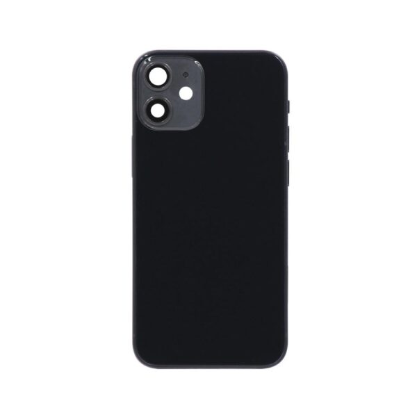 Back Housing for iPhone 12 Mini (No Logo) (Black)