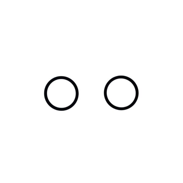 Rear Camera Rings for iPhone 12 Mini (Black)