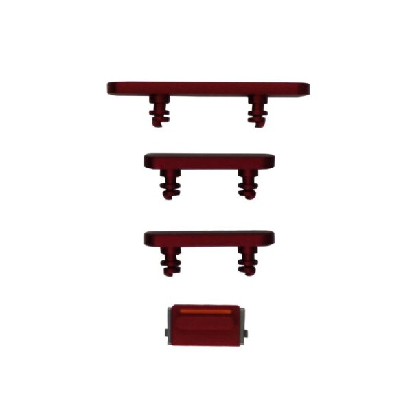 Button Set for iPhone 12 Mini (Red)