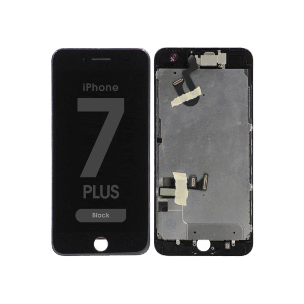 Complete Assembly - LCD Screen and Digitizer Assembly for iPhone 7 Plus (Front Camera / Prox Sensor / Earspeaker Pre-Installed) (Black)