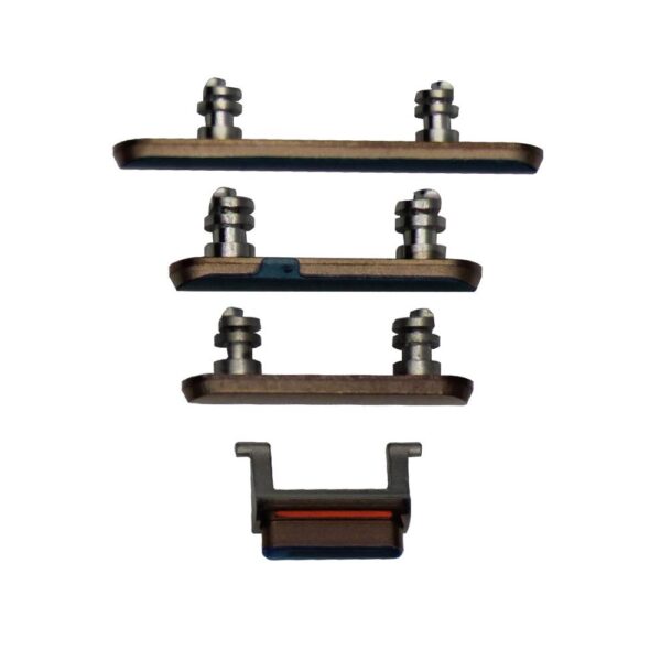 Button Set for iPhone X (Gold)