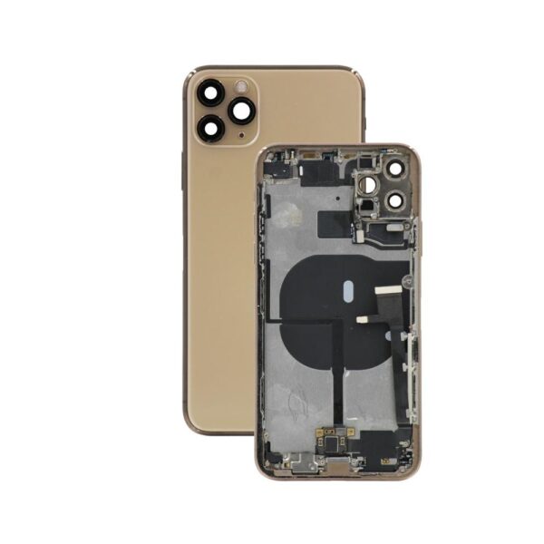 Back Housing for iPhone 11 Pro Max (US Version) (Grade A) (Gold)