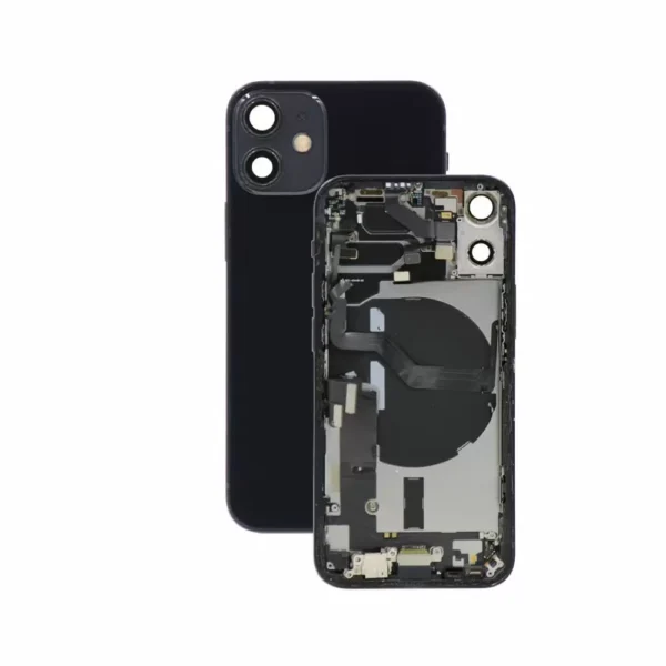 Back Housing for iPhone 12 Mini (US Version) (Grade B) (Black)