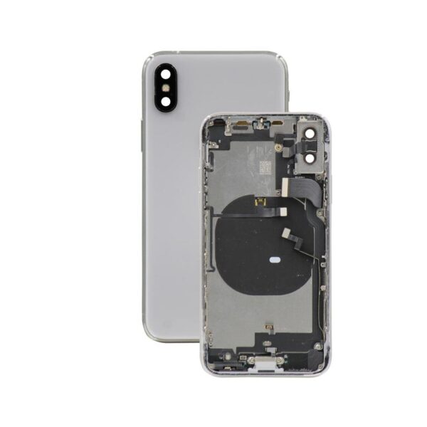 Back Housing for iPhone X (Grade C) (Silver)