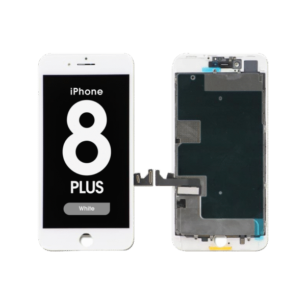 LCD Screen and Digitizer Assembly for iPhone 8 Plus (White)