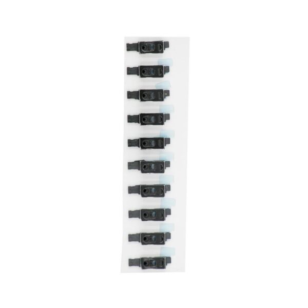 Premium - (10 Pack) Ear Speaker / Loud Speaker / Microphone Mesh Set for iPhone XS (Space Gray)