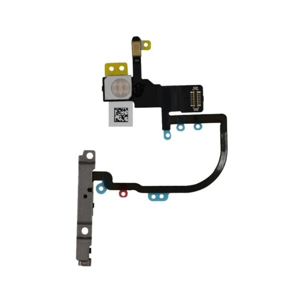 Power Button / Camera Flash LED / Noise Reduction Mic Flex for iPhone XS