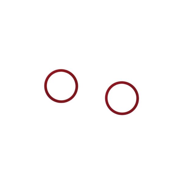 Rear Camera Rings for iPhone 12 (Red)