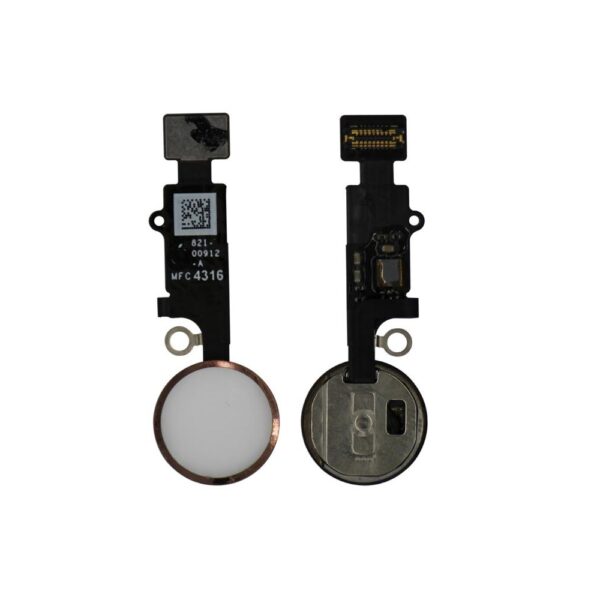 (Cosmetic Only) Home Button Flex for iPhone 8 Plus (Rose Gold)
