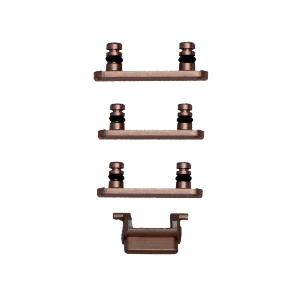 Button Set for iPhone 7 Plus (Rose Gold)