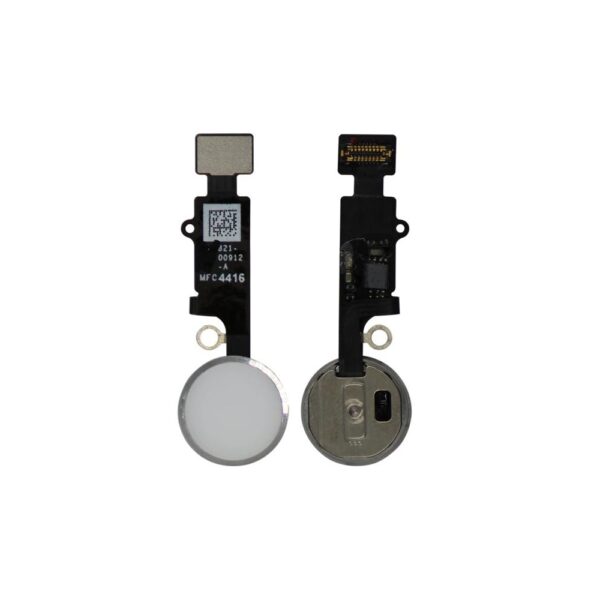 (Cosmetic Only) Home Button Flex for iPhone 8 Plus (Silver)