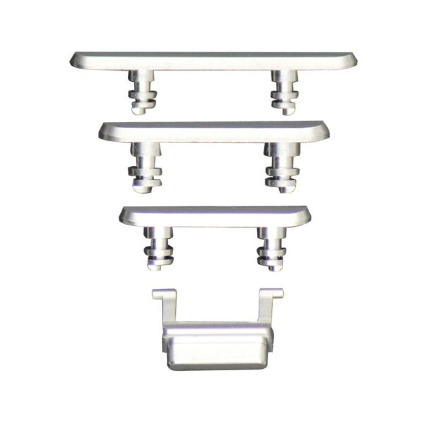 Button Set for iPhone 11 Pro Max (Silver)