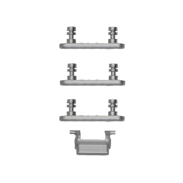 Button Set for iPhone 7 Plus (Silver)