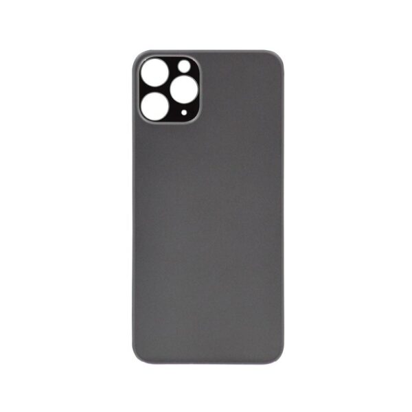 Glass Back Cover for iPhone 11 Pro (No Logo) (Space Gray)