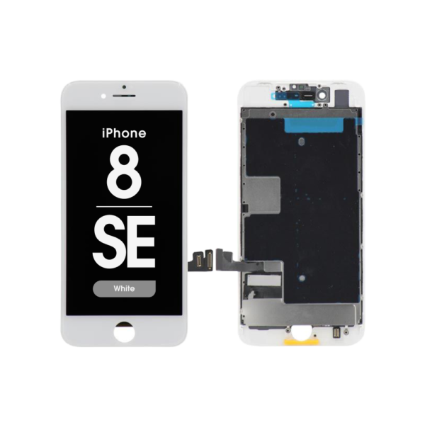 LCD Screen and Digitizer Assembly for iPhone 8 (White)