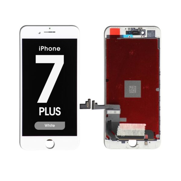 LCD Screen and Digitizer Assembly for iPhone 7 Plus (White)